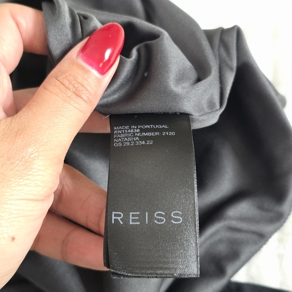 Reiss Natasha Day-To-Night Tie-Dye Mini Dress, Size Small - Picture 12 of 13